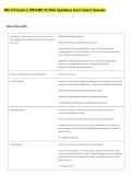MIS 375 Exam 2 UPDATED ACTUAL Questions And Correct Answers 