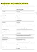 MIS Exam 2 UPDATED ACTUAL Questions And Correct Answers 