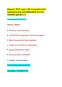 Baycare EKG exam with comprehensive questions and well elaborated correct answers graded A&plus;&period;