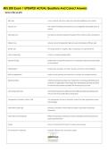 MIS 200 Exam 1 UPDATED ACTUAL Questions And Correct Answers 