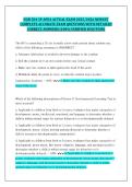 NUR 504 3P APEA Exam 2025 2026 Nurse Practitioner Course Exam Certification Practice Questions Answers Study Guide&NewLine;&NewLine;