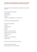 NURA 408 EXAM 1 PRACTICE QUESTIONS B - MODULES 1 AND 2 GI&comma; IMMUNE &vert; QUESTIONS AND ANSWERS &vert; SPRING 2026 &vert; WITH COMPLETE SOLUTIONS&period;&NewLine;