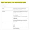 LOMA 291 Module 3 UPDATED ACTUAL Questions And Correct Answers 