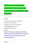 NCCCO Lift Director Certification Exam &NewLine;Questions With Correct Answers &lpar;Verified &NewLine;Answers&rpar; Plus Rationales 2026 Q&A &vert; Instant &NewLine;Download Pdf 