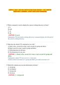 COMPTIA LINUX&plus; &lpar;XK0-005&rpar; CERTIFICATION EXAM 2026&sol;2027 &vert; 100&percnt; VERIFIED QUESTIONS & ANSWERS &vert; LATEST EXAM &lpar;PASS GUARANTEE&rpar;&NewLine;&NewLine;&NewLine;