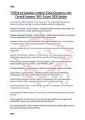 TCDHA periodontics midterm Exam Questions with Correct Answers 100&percnt; Solved 2026 Update