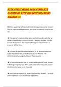 NYLE STUDY GUIDE 2026 COMPLETE QUESTIONS WITH CORRECT SOLUTIONS GRADED A