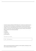 PRAXIS 5023 PRACTICE QUESTIONS WITH CORRECT ANSWERS