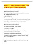 ECON 110 ZIRLOTT PRACTICE SET 2026 COMPLETE SOLUTIONS GRADED A