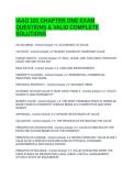IAAO 101 CHAPTER ONE EXAM QUESTIONS & VALID COMPLETE SOLUTIONS
