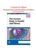 The Human Body in Health and Illness &ndash; 8th Edition by Barbara Herlihy &vert; Complete Test Bank with Verified Answers&NewLine;