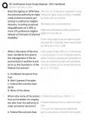 DE certification exam &sol; score 100&percnt; &sol; 2025 update &sol; DEU handbook study guide&NewLine;&NewLine;