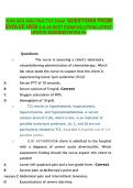 NURS MED SURG PRACTICE EXAM  QUESTIONS FROM &NewLine;EVOLVE HESI Q & AS BEST EXAM SOLUTION LATEST &NewLine;UPDATE 2025&sol;2026 RATED A&plus;