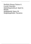 VOLLEDIG Fitnesstrainer&sol;Fitvak A portfolio &lpar;geslaagd&rpar;