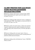 CA DMV WRITTEN TEST 2026 STUDY&NewLine;GUIDE PRACTICE QUESTIONS&NewLine;DETAILED SOLUTIONS&NewLine;