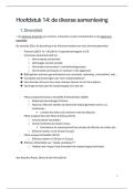 Samenvatting -  Sociale psychologie - Hoofdstuk 14 - de diverse samenleving &lpar;B001643A&rpar;