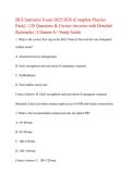 BLS Instructor Exam 2025&sol;2026 &lpar;Complete Practice Pack&rpar; &vert; 120 Questions & Correct Answers with Detailed Rationales &vert; Ultimate A&plus; Study Guide