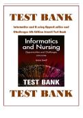 Test Bank &ndash; Informatics and Nursing&colon; Opportunities and Challenges 6th Edition Sewell &vert; Complete Exam Questions & Verified Answers