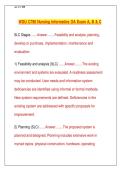 WGU C790 Nursing Informatics Objective Assessment &lpar;OA&rpar; Exam&colon; Versions A&comma; B & C &ndash; Complete Study Guide with Practice Questions & Answers