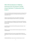 Testbsk &vert; WGU C182 Introduction to IT Objective Assessment Exam &ndash; 150 Questions with Verified Answers & Rationales &vert; IT Fundamentals Study Guide A&plus;&NewLine;&NewLine;