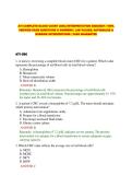 ATI CBC BUNDLED EXAMS 2026&sol;2027 &vert; LEVELS 1&comma; 2&comma; 3 & 4 COMPLETE PACK &vert; 100&percnt; VERIFIED QUESTIONS & ANSWERS &vert; ALL RATIONALES
