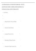 CALIFORNIA BILINGUAL AUTHORIZATION EXAMINATION &ndash; PRACTICE&NewLine;QUESTIONS AND CORRECT ANSWERS &lpar;VERIFIED ANSWERS&rpar; PLUS&NewLine;RATIONALES 2026 Q&A &vert; INSTANT DOWNLOAD PDF&period;