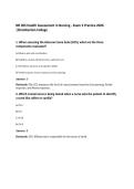 NR 305 Health Assessment in Nursing - Exam 3 Practice 2026&NewLine;&vert;Chamberlain College