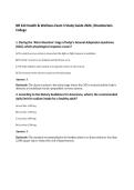 NR 222 Health & Wellness Exam 3 Study Guide 2026 &vert;Chamberlain&NewLine;College