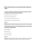 NR 222 Health & Wellness Exam 6 Study Guide 2026 &vert;Chamberlain&NewLine;College