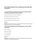 NR 222 Health & Wellness Exam 9 Comprehensive Study Guide 2026&NewLine;&vert;Chamberlain