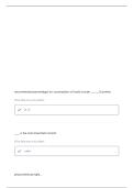 PHED 1164 FINAL EXAM REVIEW QUESTIONS WITH CORRECT ANSWERS