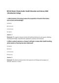 NR 222 Week 4 Study Guide&colon; Health Education and Literacy 2026&NewLine;&vert;Chamberlain College