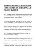 EMT FISDAP READINESS EXAM 2 2026 STUDY&NewLine;GUIDE COMPLETE EMS FUNDAMENTALS AND&NewLine;PRACTICE QUESTIONS&NewLine;