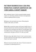 EMT FISDAP READINESS EXAM 3 2026 FINAL&NewLine;REVIEW PACK COMPLETE QUESTION SET AND&NewLine;CORE CLINICAL CONCEPT SUMMARY