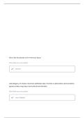 BIO 2300 UNIT 1 CONCEPT B-OVERVIEW OF TISSUES QUESTIONS WITH CORRECT ANSWERS