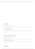 BIO 2300 UNIT 2 QUESTIONS WITH CORRECT ANSWERS