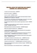 NEW REAL ASVAB TEST QUESTIONS AND CORRECT ANSWERS 100&percnt; VERIFIED 2026-2027&excl;&excl;