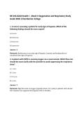 NR 226 Adult Health I - Week 5 Oxygenation and Respiratory Study&NewLine;Guide 2026 &vert;Chamberlain College