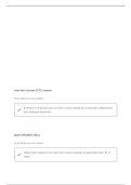 MIE 201 TEST 5 MAKANUI QUESTIONS WITH CORRECT ANSWERS
