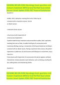 NURSING NR 509 APEA Neurology Exam questions and Answers Explained 100&percnt;Correct&sol;Verified Guaranteed Success Latest Update 2026-2027 Assured Satisfaction