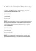 NR 226 Adult Health I Exam 2 Study Guide 2026 &vert;Chamberlain College