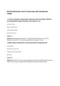 NR 226 Adult Health I Exam 5 Practice Quiz 2026 &vert;Chamberlain&NewLine;College