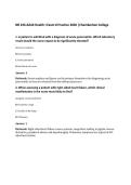 NR 226 Adult Health I Exam 8 Practice 2026 &vert;Chamberlain College