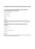 NR 226 Adult Health I Exam 8 Study Guide 2026 &vert;Chamberlain College