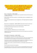 INDIANA REAL ESTATE BROKER PRE-LICENSE &NewLine;&lpar;UNIT 15&rpar; EXAM QUESTIONS AND CORRECT &NewLine;ANSWERS &lpar;100&percnt; VERIFIED GRADE A&plus;&rpar;                               &NewLine;2026&sol;2027 UPDATED&excl;&excl;