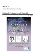 Test Bank - Advanced Practice Psychiatric Nursing&comma; 3rd Edition &lpar;Tusaie&comma; 2023&rpar;&comma; Chapter 1-26 &vert; All Chapters