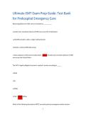 Testbsk &vert; Ultimate EMT Exam Prep Guide&colon; Test Bank for Prehospital Emergency Care &ndash; NREMT-Style Q&A with Rationales&NewLine;&NewLine;