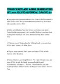 FRAUD WASTE AND ABUSE EXAMINATION&NewLine;SET 2026 SOLVED QUESTIONS GRADED A&plus;