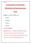 DUOLINGO ENGLISH TEST 2025 WITH 100&plus; OFFICIAL-STYLE MOCK QUESTIONS&comma; LISTENING & WRITING TASKS &ndash; FULL EXAM SERIES