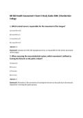 NR 302 Health Assessment I Exam 5 Study Guide 2026 &vert;Chamberlain&NewLine;College